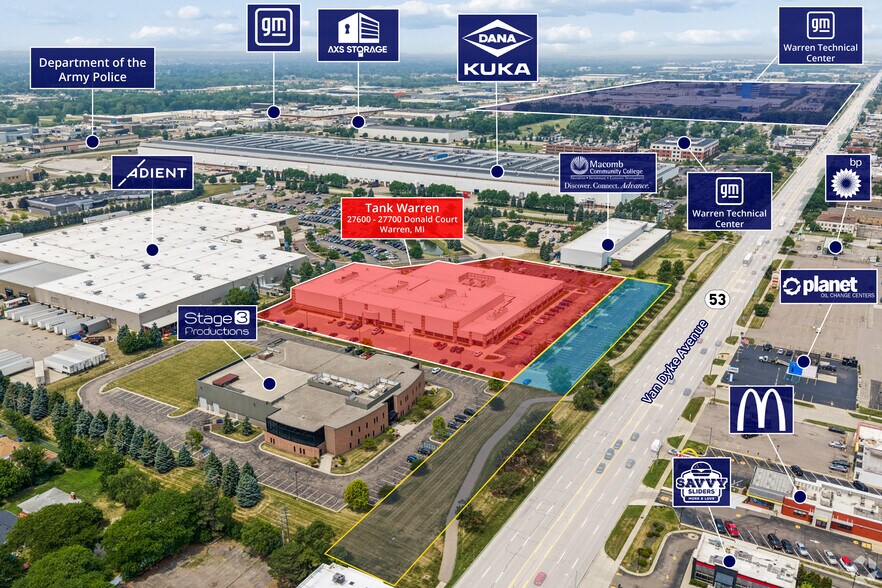 More Photos Of 27600-27700 Donald Ct, Warren Warehouse For Sale