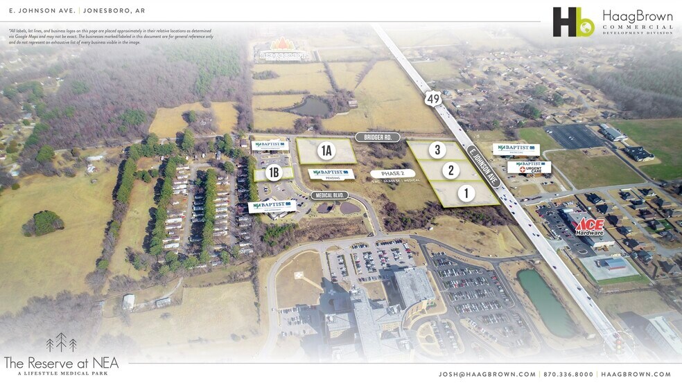 More Photos Of 4916 Medical Blvd, Jonesboro Land For Lease
