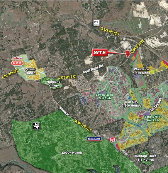 Primary Photo Of 32501 Ronald W Reagan Blvd, Georgetown Land For Sale