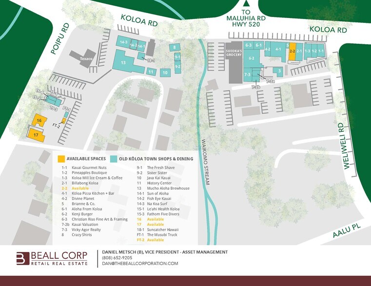 More Photos Of 5392 Koloa Rd, Koloa Storefront Retail Office For Lease