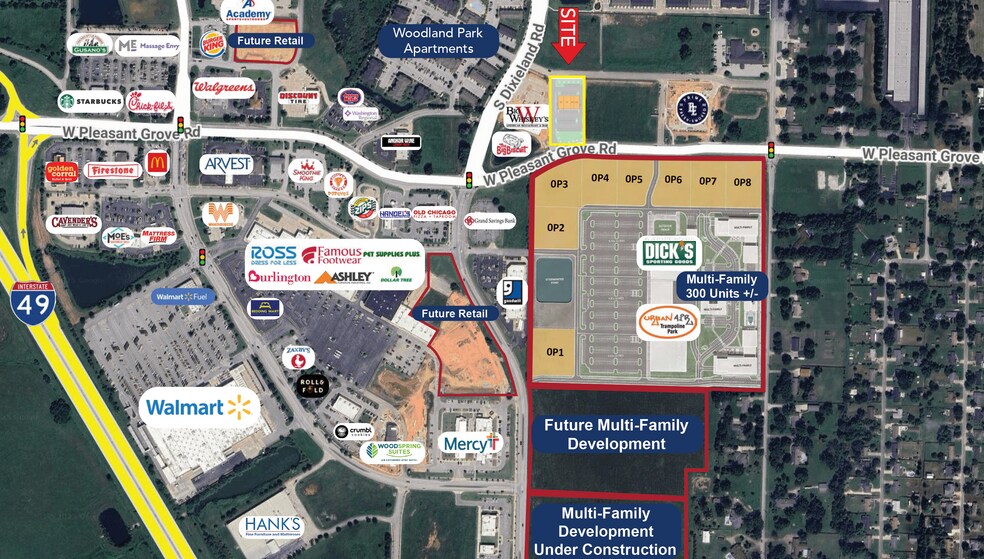 More Photos Of 1771 Pleasant Grove rd, Rogers General Retail For Lease