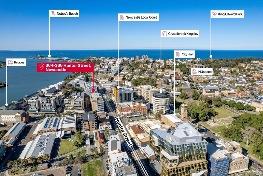 More Photos Of 364-366 Hunter St, Newcastle Office For Lease