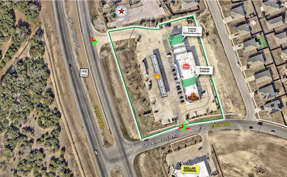 More Photos Of Hwy 195 & Splawn Rd, Killeen Unknown For Lease