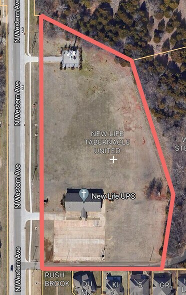 Primary Photo Of 18910 Western Ave, Edmond Land For Sale