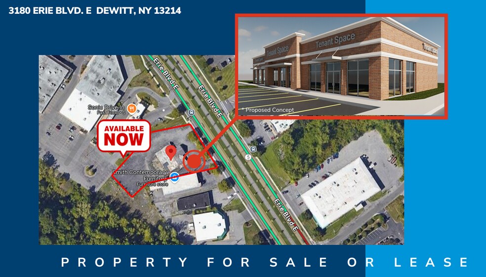 Primary Photo Of 3180 Erie Blvd E, De Witt General Retail For Sale