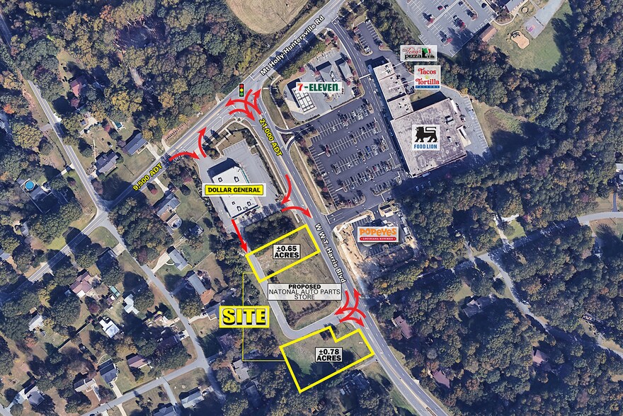 More Photos Of W W.T. Harris & Mt. Holly-Huntersville Rd blvd, Charlotte Land For Sale
