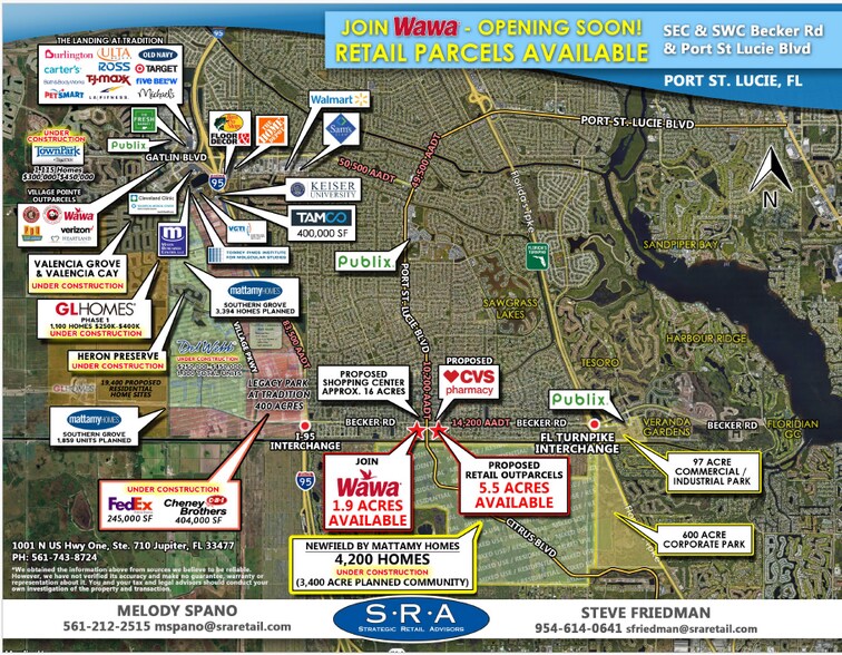 More Photos Of SW Port Saint Lucie Blvd, Port Saint Lucie Land For Sale