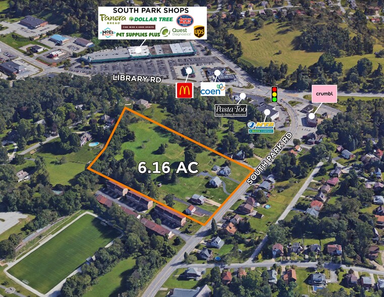 More Photos Of 2498 – 2530 South Park, Bethel Park Land For Sale