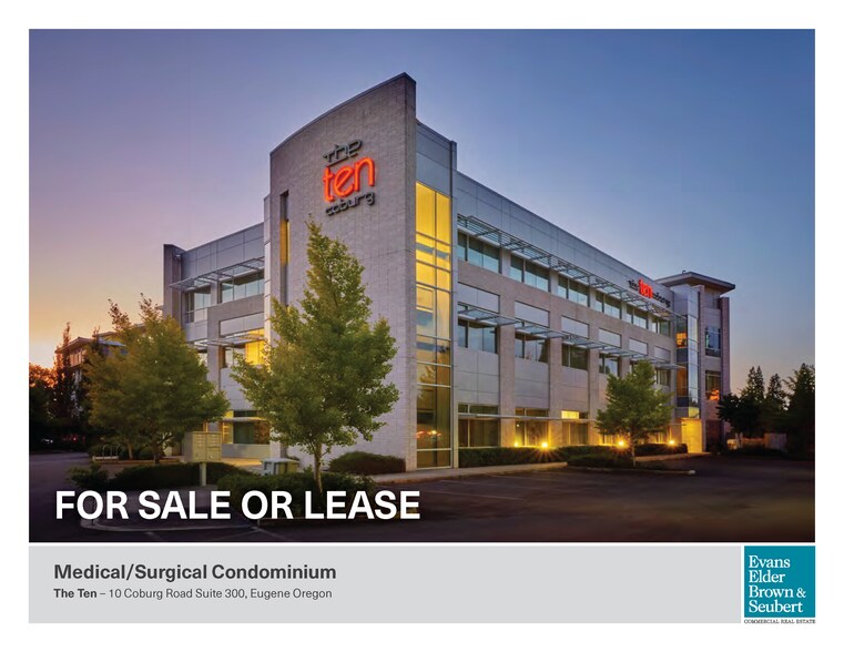 More Photos Of 10 Coburg Rd, Eugene Medical For Sale