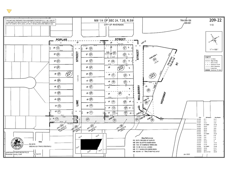 More Photos Of 2857 Mulberry St, Riverside Land For Sale