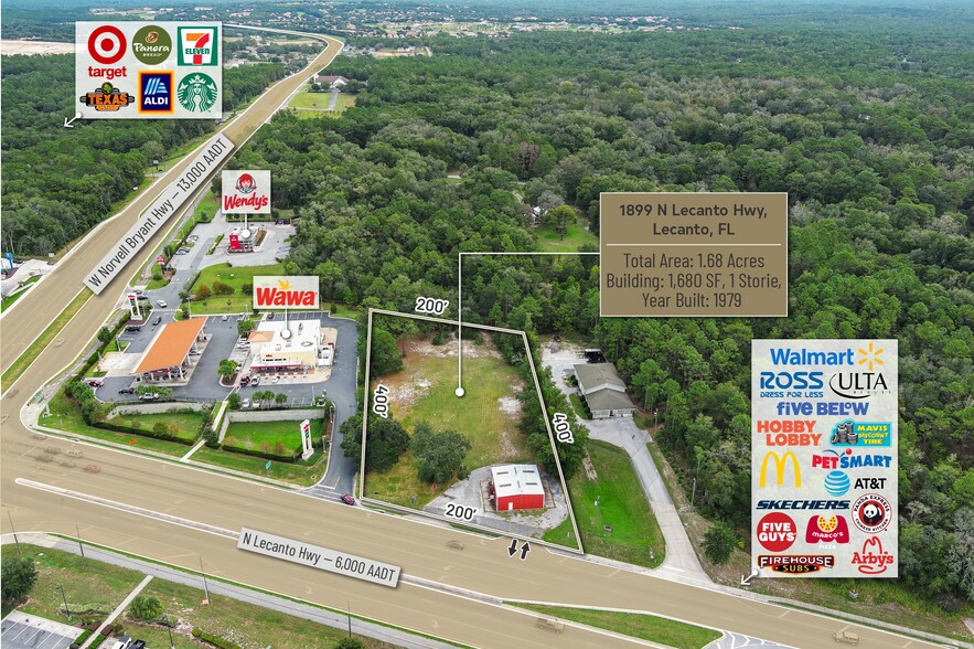 More Photos Of 1899 N Lecanto Hwy, Lecanto Land For Sale