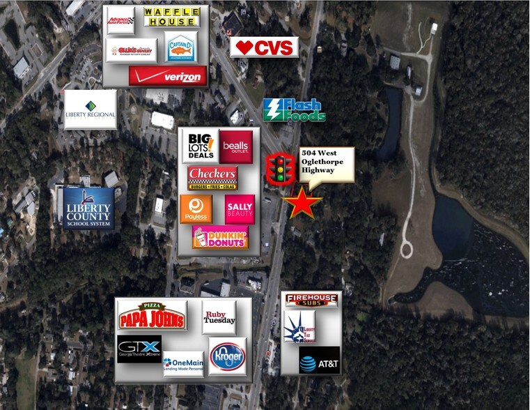 Primary Photo Of 504 W Oglethorpe Hwy, Hinesville Land For Sale