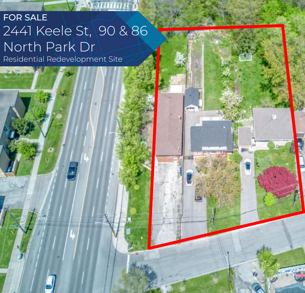 Primary Photo Of 2441 Keele St, Toronto Land For Sale