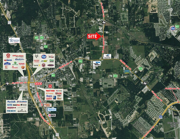 More Photos Of 24000 Hufsmith Korhville Rd, Tomball Land For Sale