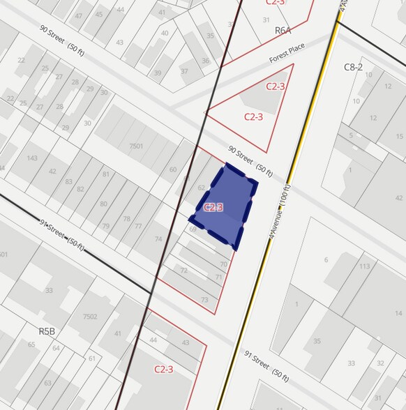 Primary Photo Of 9000 4th Ave, Brooklyn Land For Sale