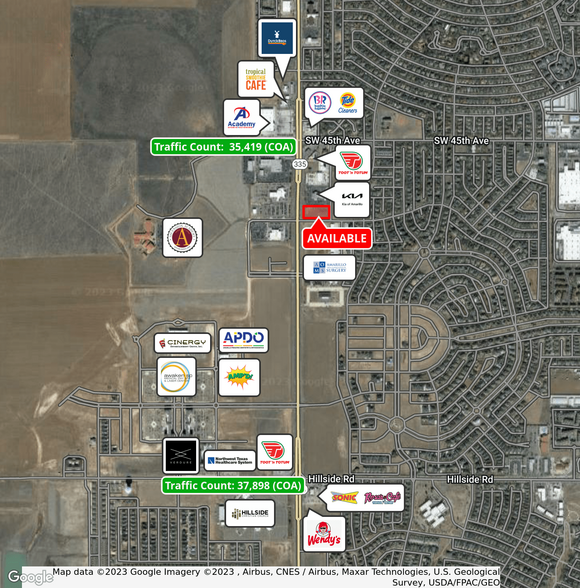 Primary Photo Of NEC Soncy & Pilgrim, Amarillo Land For Lease