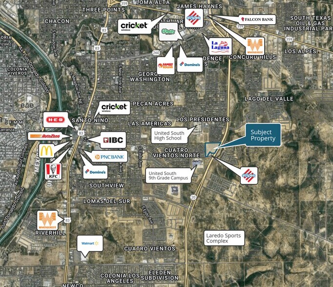 More Photos Of Loop 20 @ Aguanieve Dr, Laredo Land For Sale