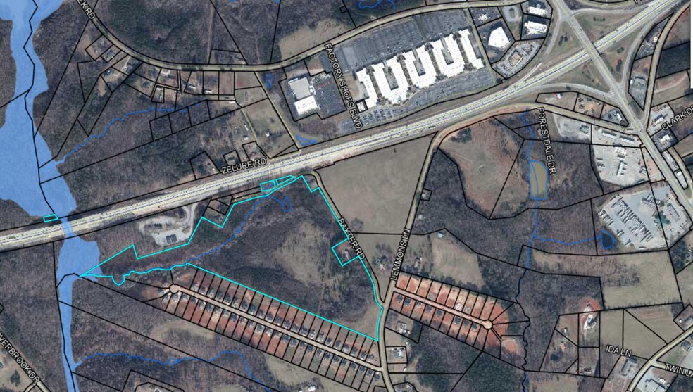 Primary Photo Of Lemmons Lane & Baxter Road, Gaffney Land For Sale
