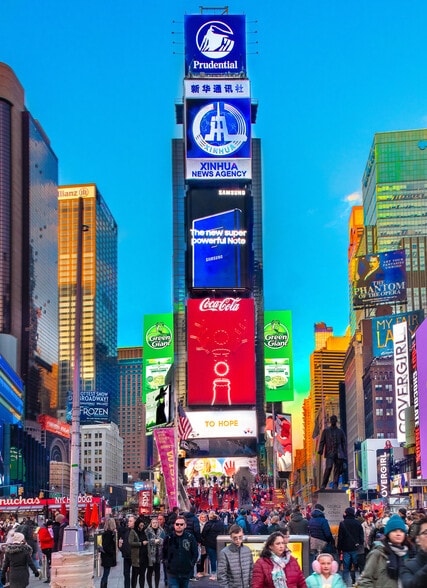 More Photos Of 2 Times Sq, New York Storefront For Lease