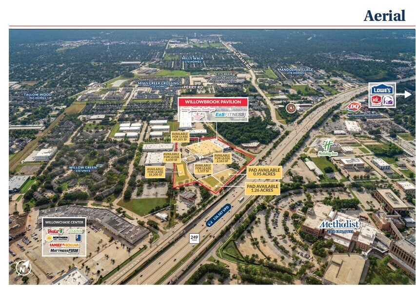 More Photos Of Highway 249, Houston Land For Lease