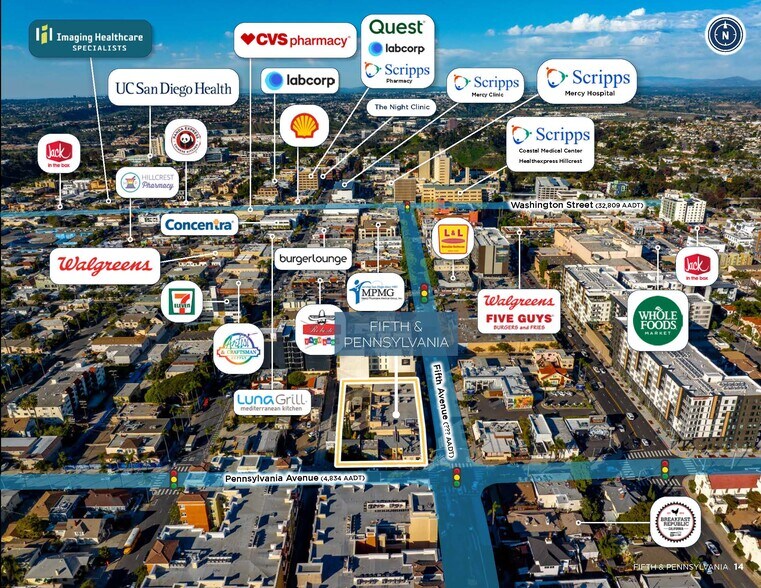 More Photos Of 3730 5th Ave, San Diego Land For Sale