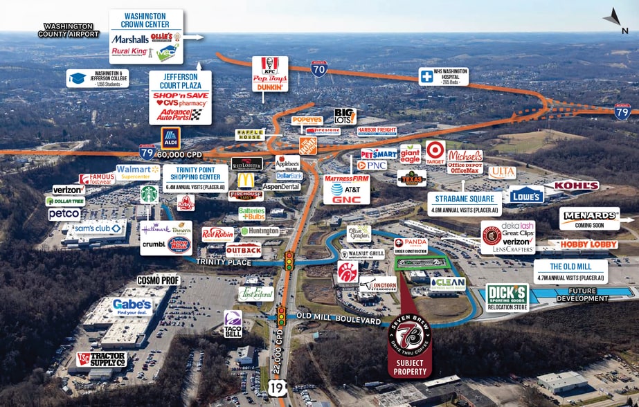 More Photos Of 189 Old Mill Blvd, Washington Storefront For Sale