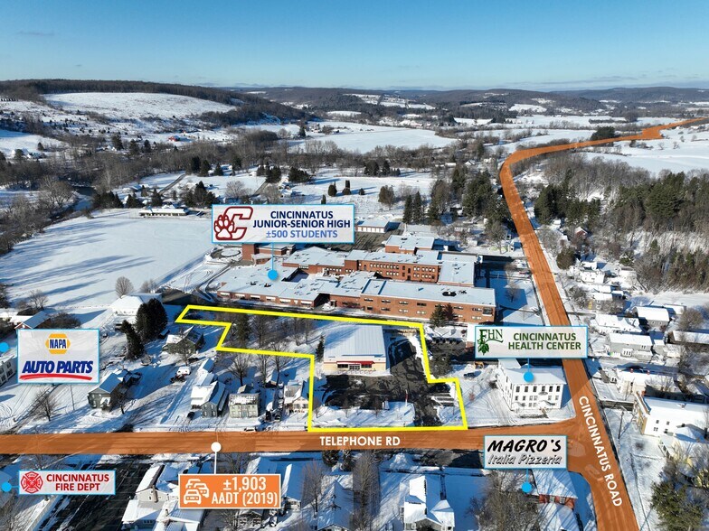 More Photos Of 5743 Telephone Rd EXT, Cincinnatus Freestanding For Sale