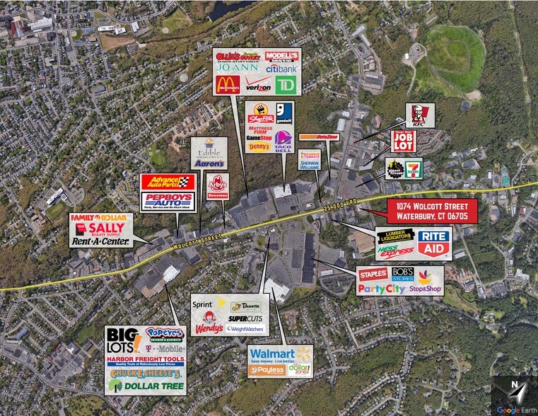 More Photos Of 1074 Wolcott St, Waterbury Land For Lease