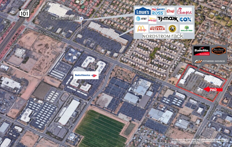 More Photos Of 2100-2160 W Chandler Blvd, Chandler General Retail For Lease