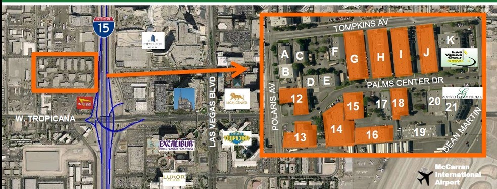 More Photos Of 3105-3137 W Tompkins Ave, Las Vegas Light Manufacturing For Lease