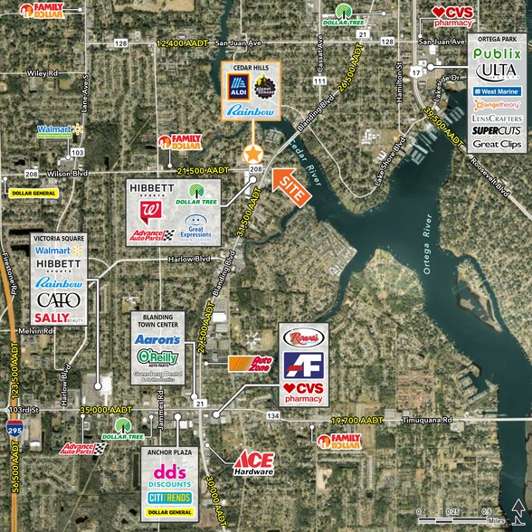 More Photos Of 3520-3566 Blanding Blvd, Jacksonville General Retail For Lease