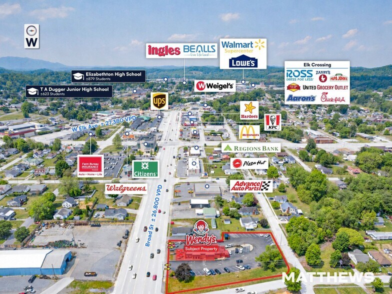More Photos Of 415 Broad St, Elizabethton General Retail For Sale