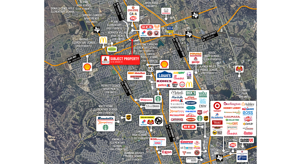 More Photos Of 441 W. Broade st, Leander General Retail For Sale