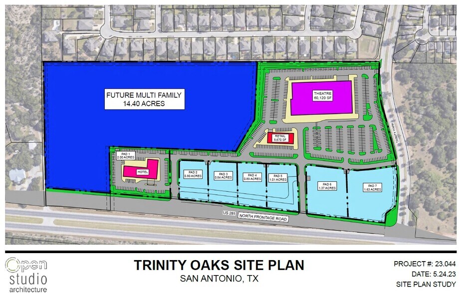 More Photos Of US 281 N @ Trinity Park, San Antonio Land For Lease
