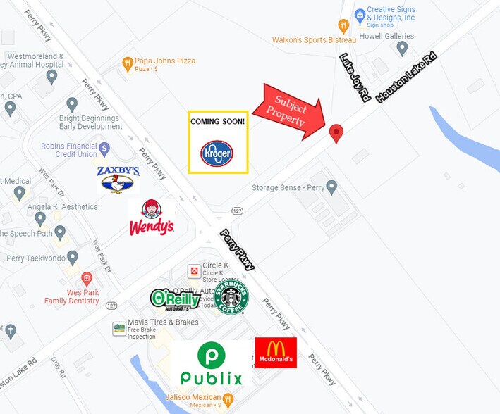 More Photos Of 1824 Houston Lake Rd, Perry Land For Sale