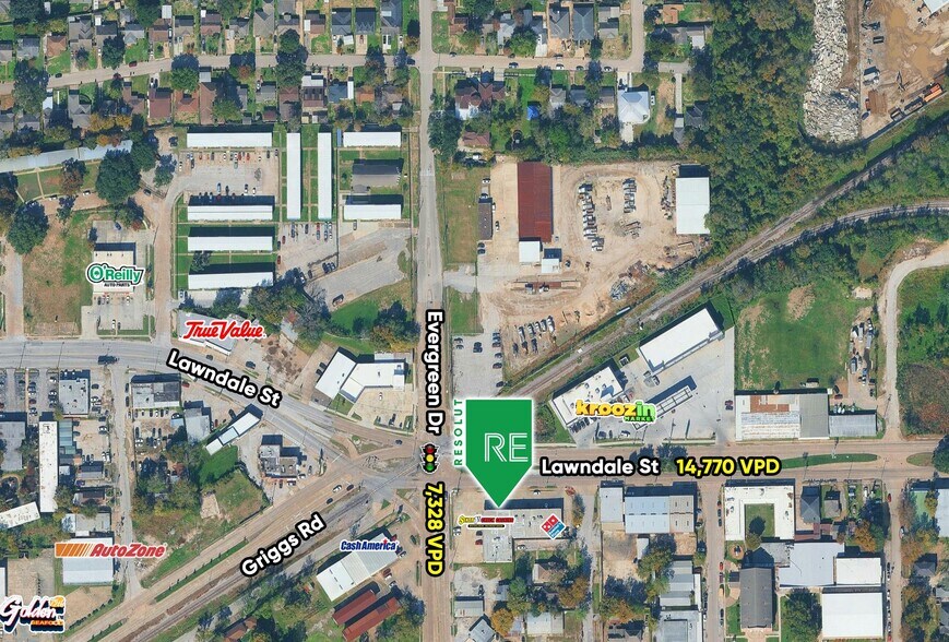 More Photos Of 7210 Lawndale St, Houston Storefront For Lease