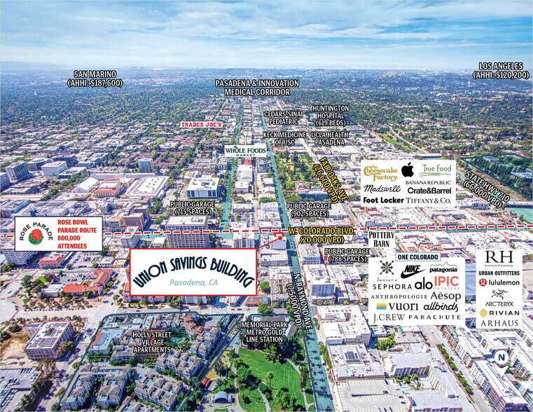 More Photos Of 83-85 E Colorado Blvd, Pasadena Storefront Retail Office For Sale