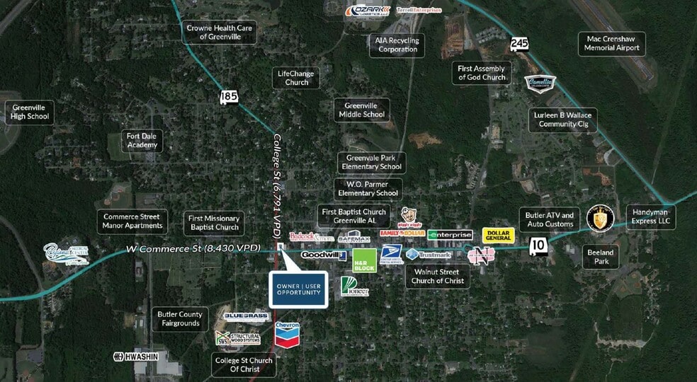 More Photos Of 100 N College St, Greenville Convenience Store For Sale