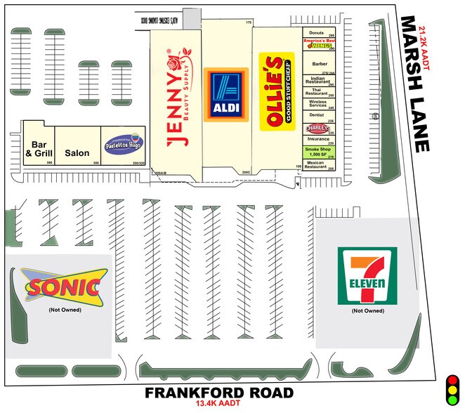 More Photos Of 3628-3636 Frankford Rd, Dallas Unknown For Lease