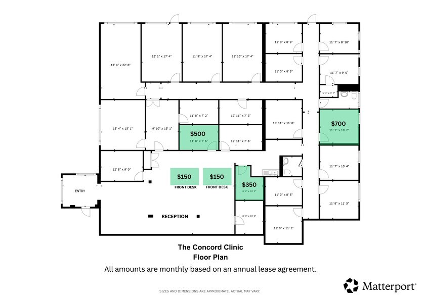 More Photos Of 56 Winthrop St, Concord Medical For Lease