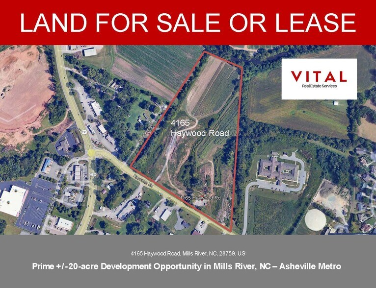Primary Photo Of 4165 Haywood Rd, Mills River Land For Sale