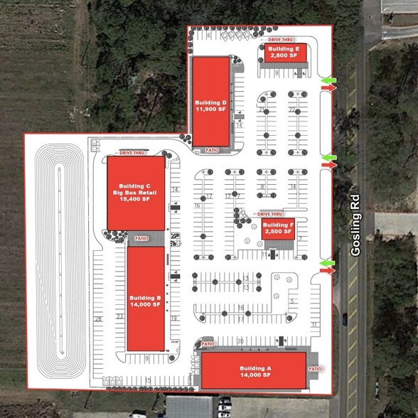 Primary Photo Of 24523-24527 Gosling Rd, Spring Land For Lease