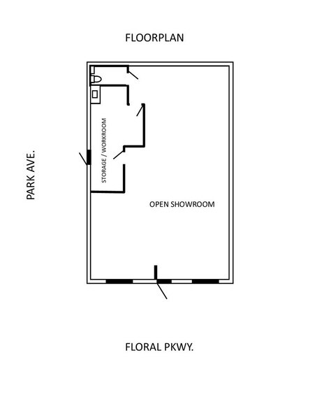 More Photos Of 1305 Floral Pky, Wilmington Freestanding For Lease