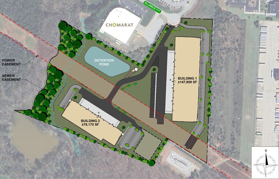 More Photos Of 170 Alliance Blvd, Williamston Industrial For Lease