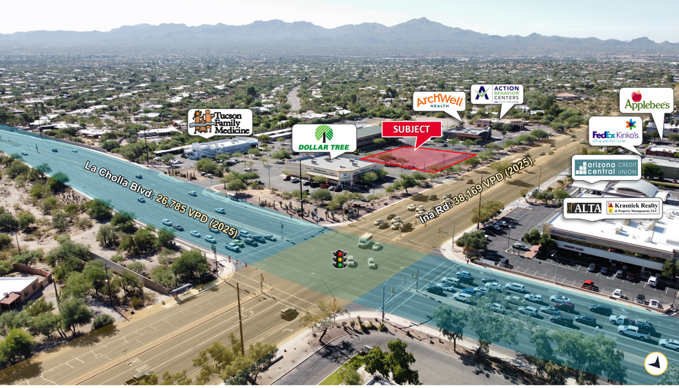 More Photos Of 2225 W Ina Rd, Tucson Land For Lease