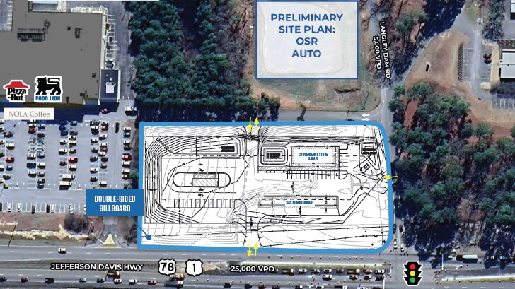 More Photos Of 2601 Jefferson Davis Hwy, Warrenville Land For Lease
