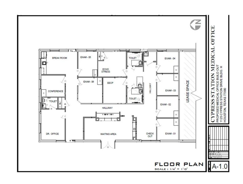 More Photos Of 1125 Cypress Station Dr, Houston Medical For Lease