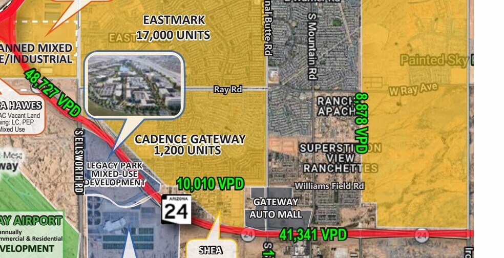 More Photos Of 3543 Ellsworth Rd, Mesa General Retail For Sale