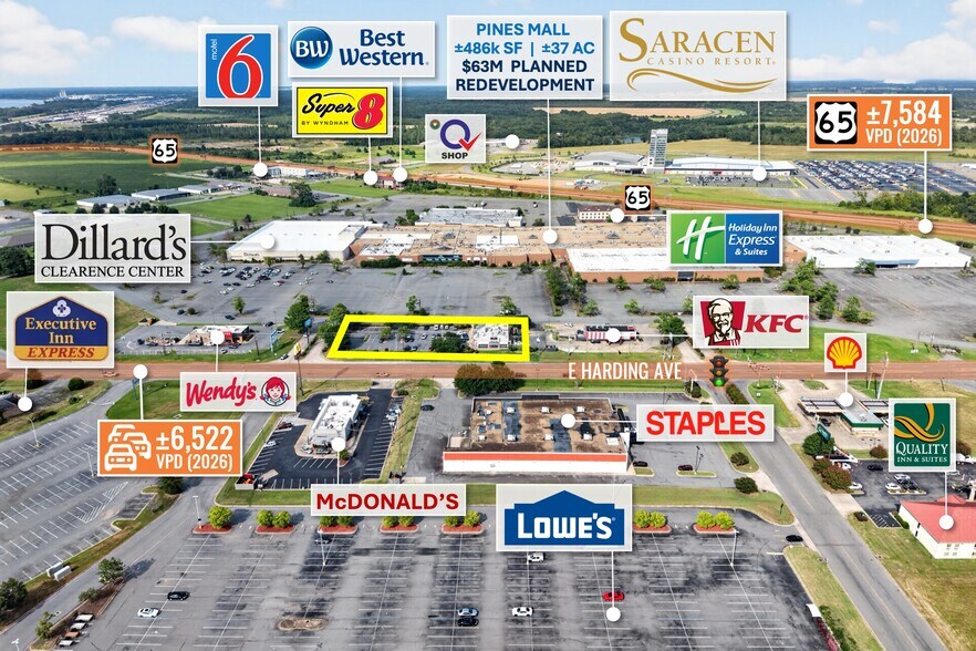 More Photos Of 3000 Pines Mall Dr, Pine Bluff Restaurant For Sale