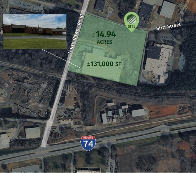 More Photos Of 100 N Bivens Rd, Monroe Distribution For Sale